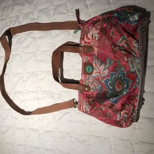 Oilily Shoulder Bag and Hand Bag Floral - Like New